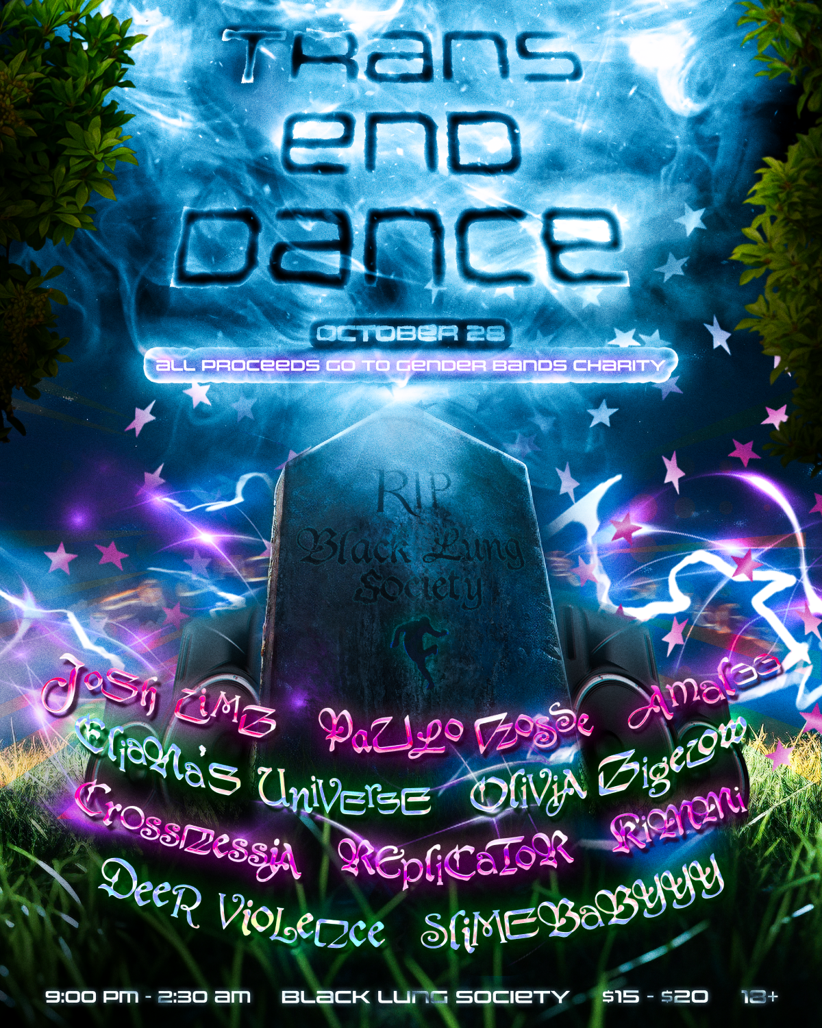 Transendance Trans Rave Genderbands and SLUG Magazine
